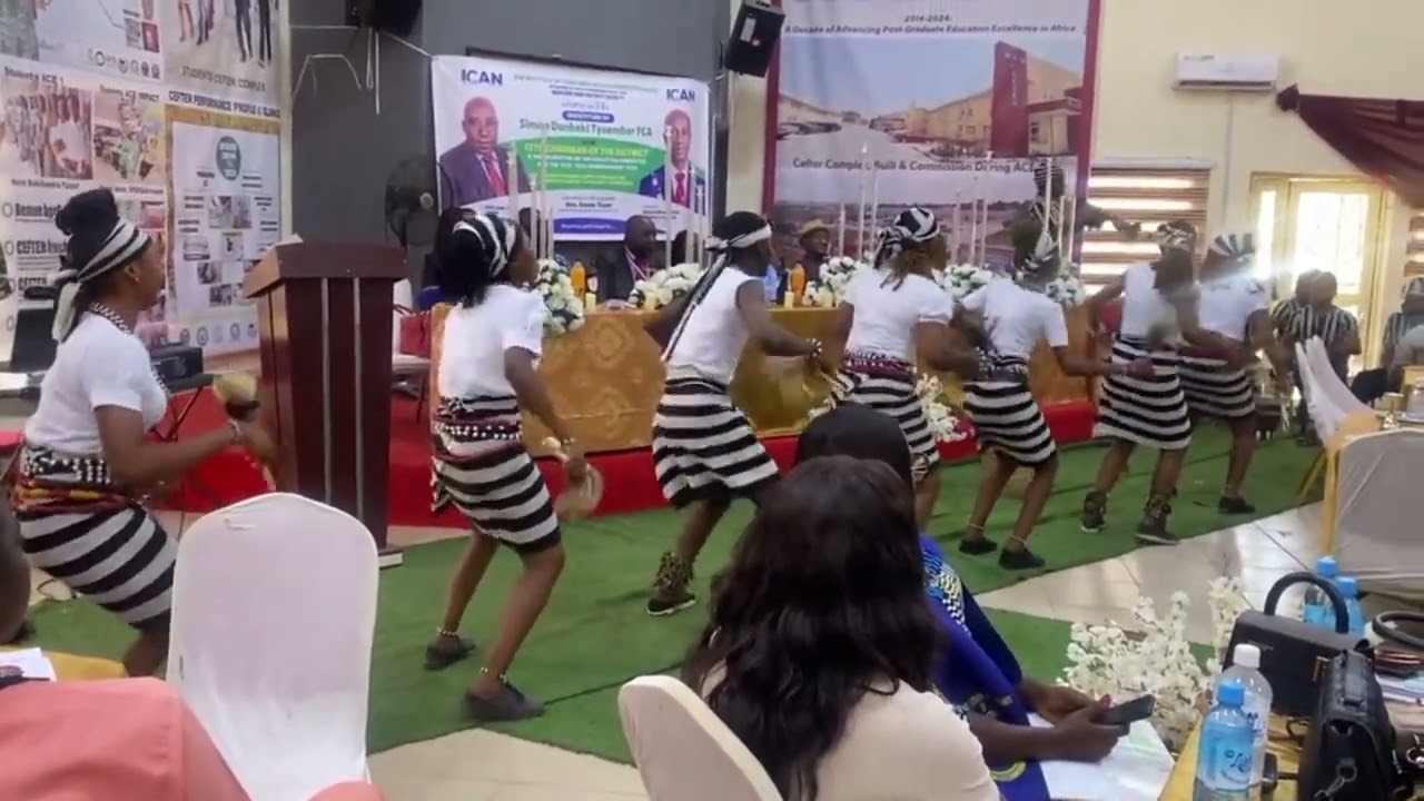 African Cultural Dance Performance/Tiv Traditional Group Dance Performance