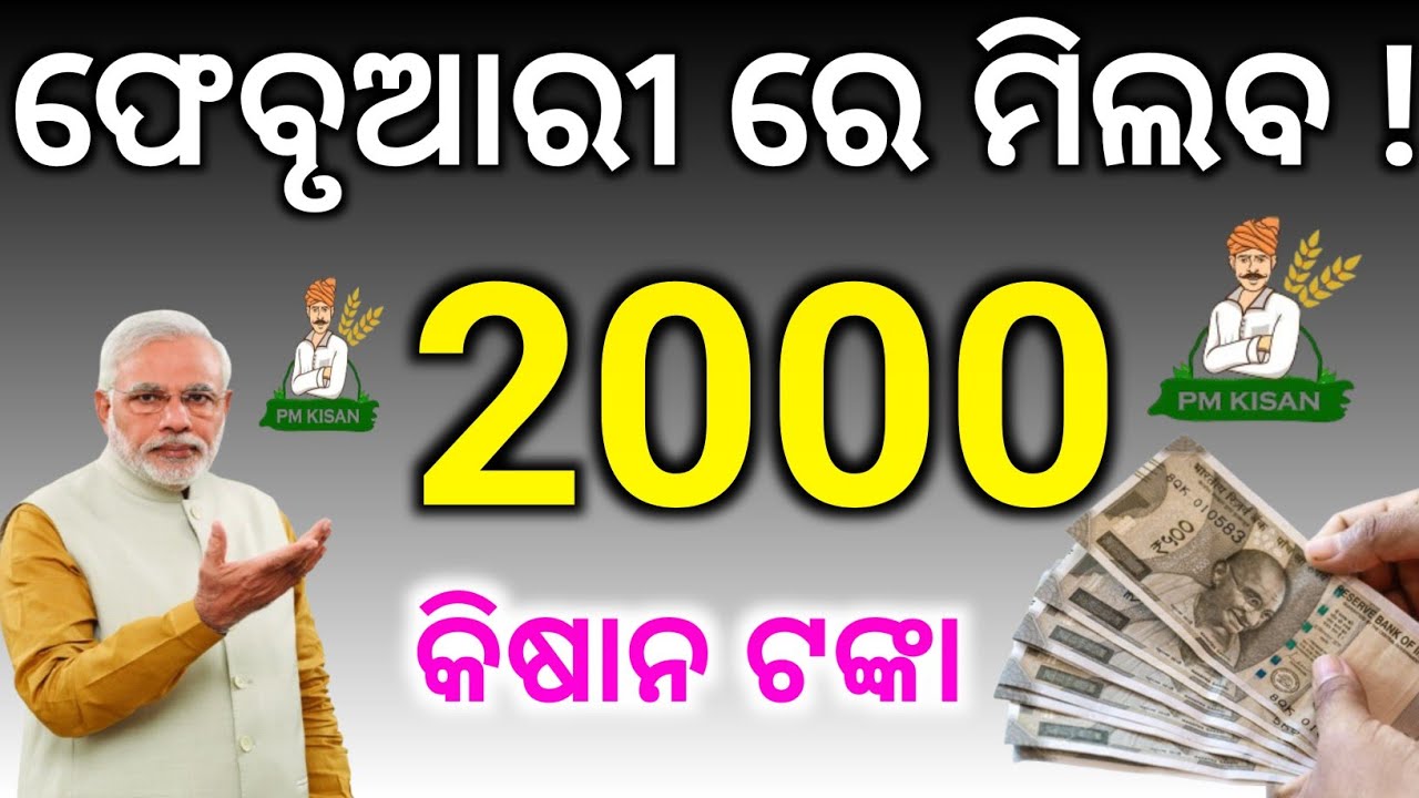 PM Kisan Money transfer date February 2026/PM kisan 22th Instalment money transfer date February