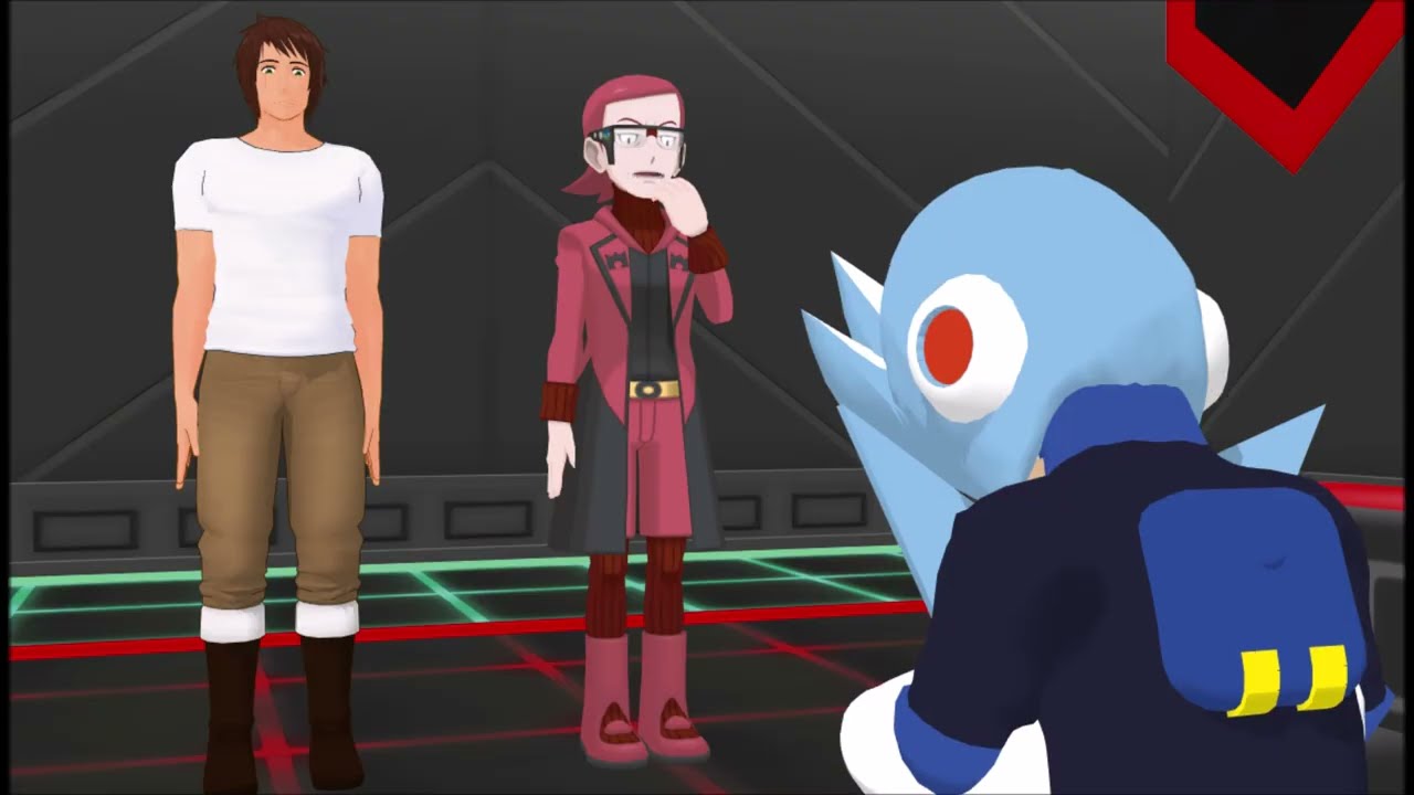 [MMD Crossover] Gemini Man's sudden stomach ache