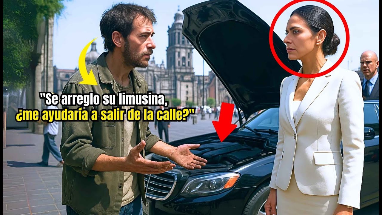 “Si arreglo su limusina ¿me ayudaría a salir de la calle?