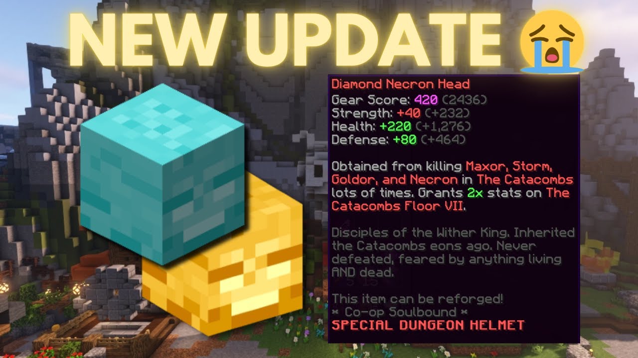 💤 This Update Forces You to M7 Healer 💎 I Hypixel Skyblock M7