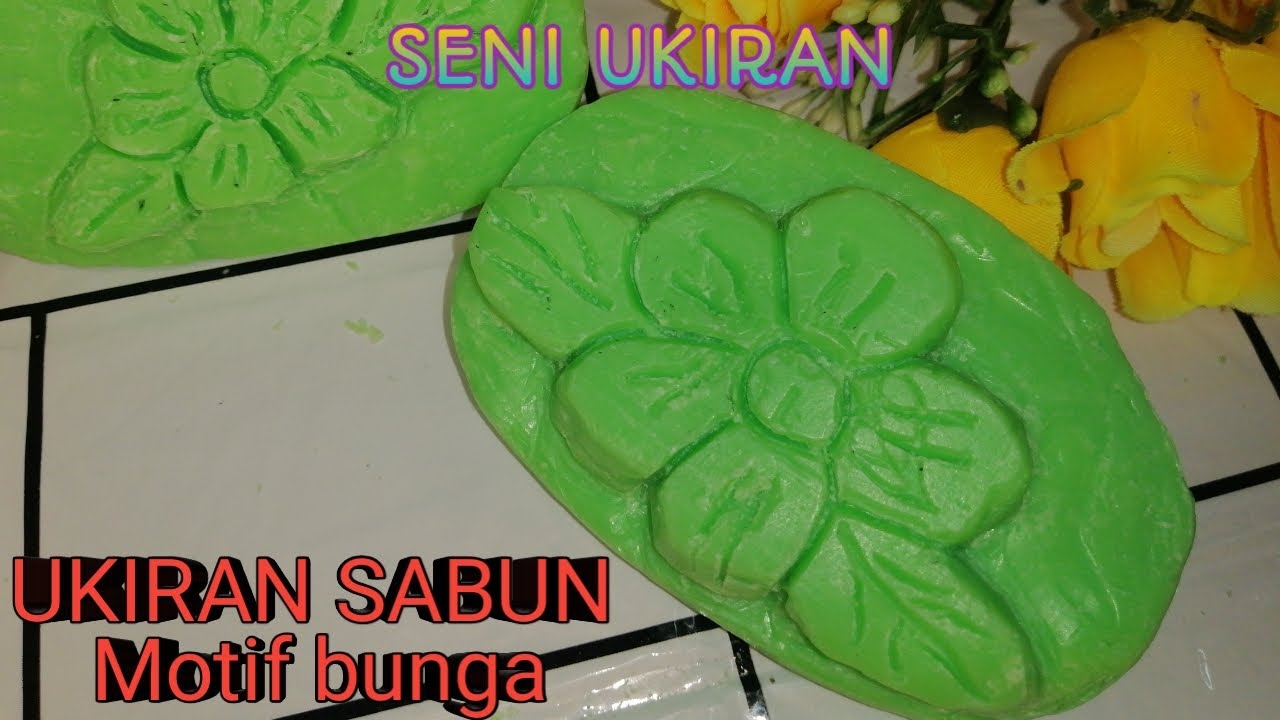 PENDIDIKAN SENI VISUAL / UKIRAN SABUN MOTIF BUNGA TAHUN 4