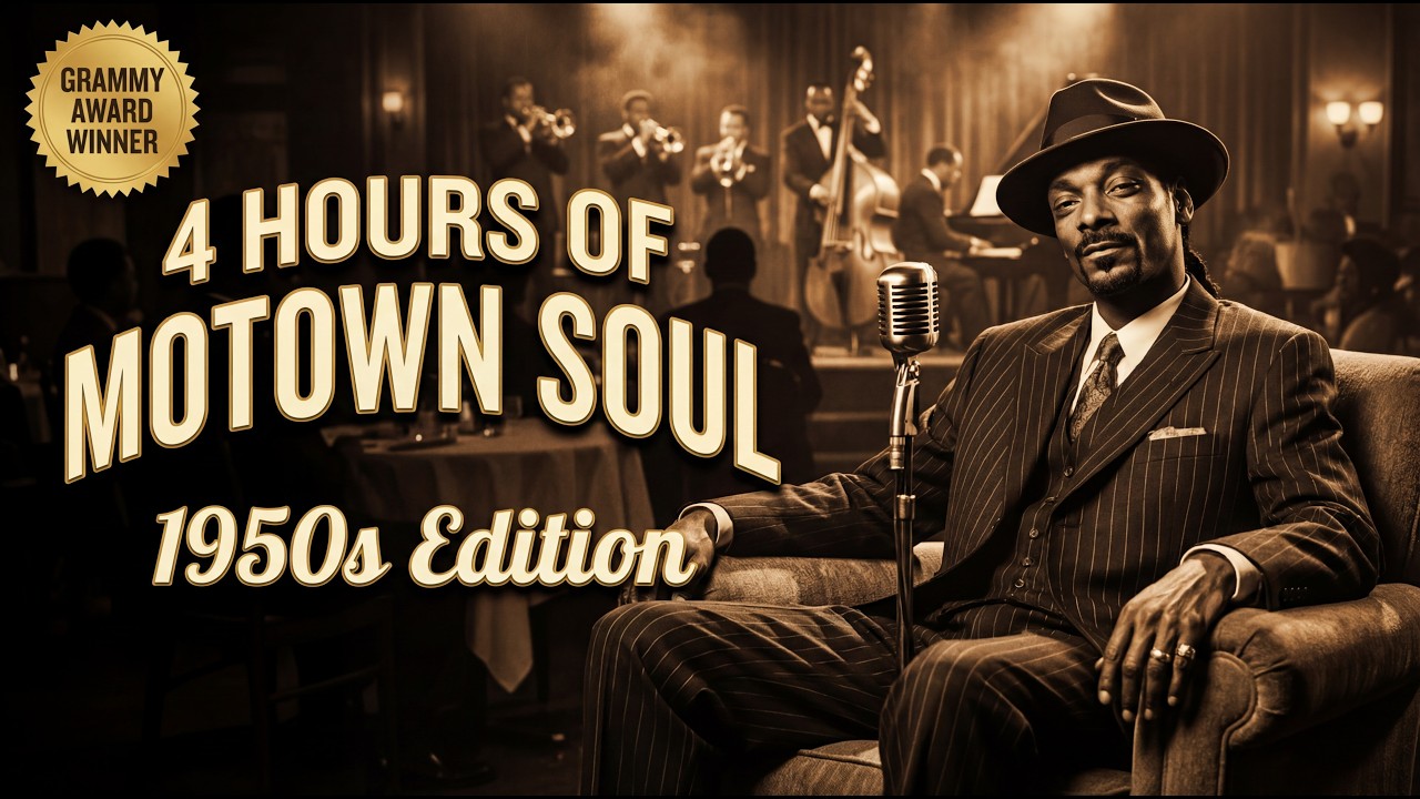 Snoop Dogg 1950s Soul Marathon — 4 Hours of Pure Motown Swagger