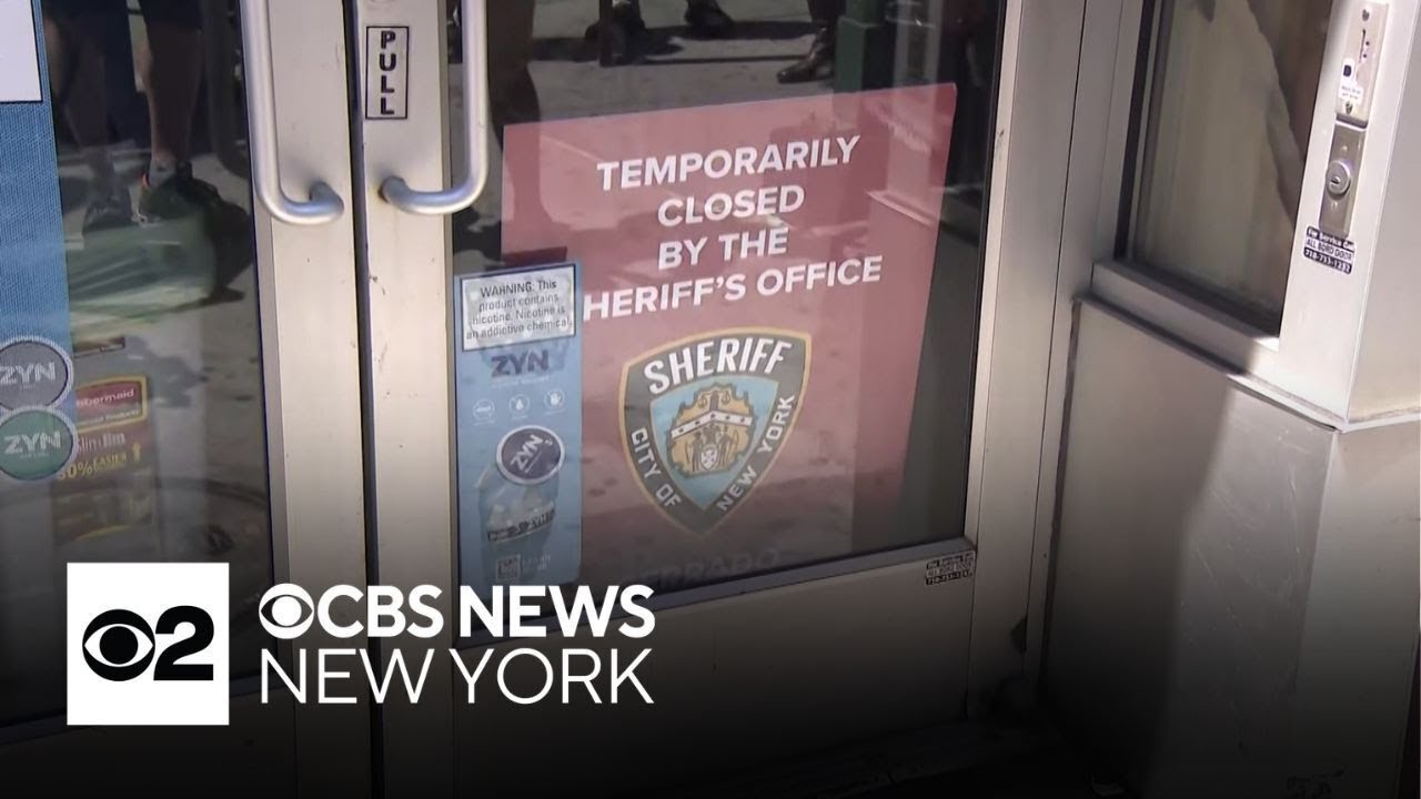 NYC continues crackdown on illegal smoke shops as legality of operation is questioned