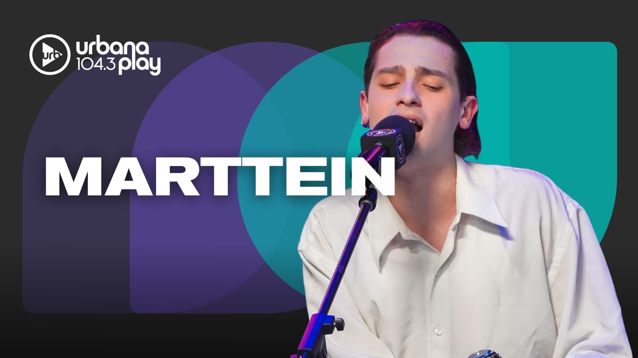 MARTTEIN en vivo en #MúsicaEsTodo