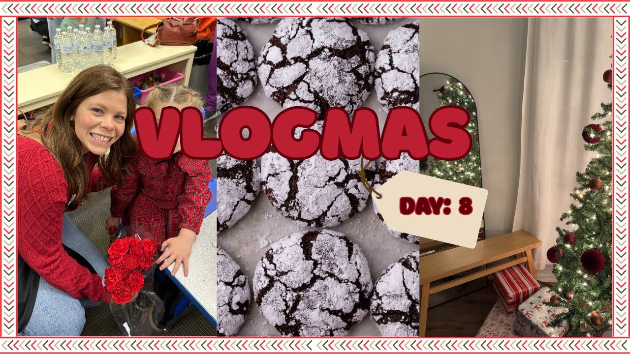 VLOGMAS, День 8 🎄 День дома, рождественская программа, рождественское печенье, все рождественские...