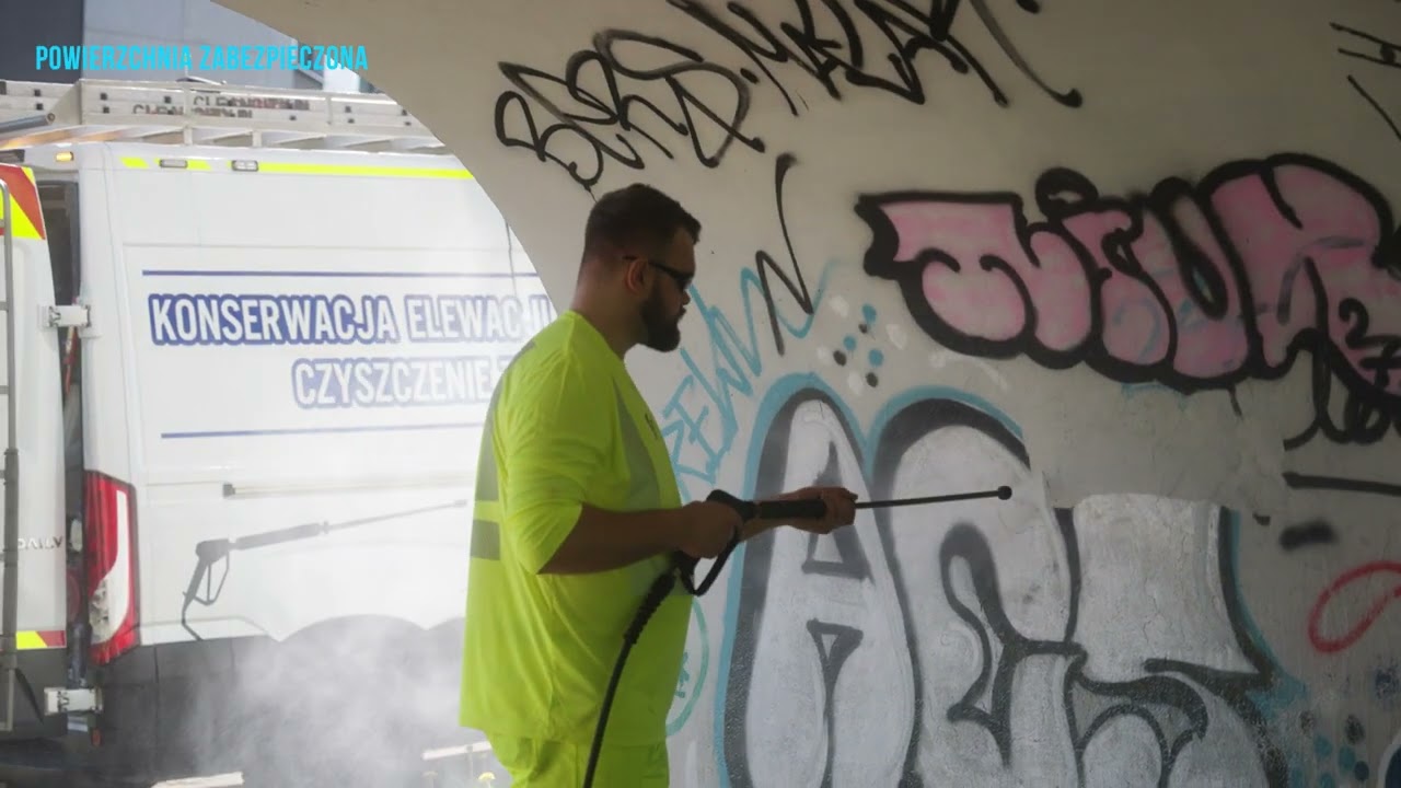 Usuwanie graffiti - proces dla doświadczonych i wytrwałych