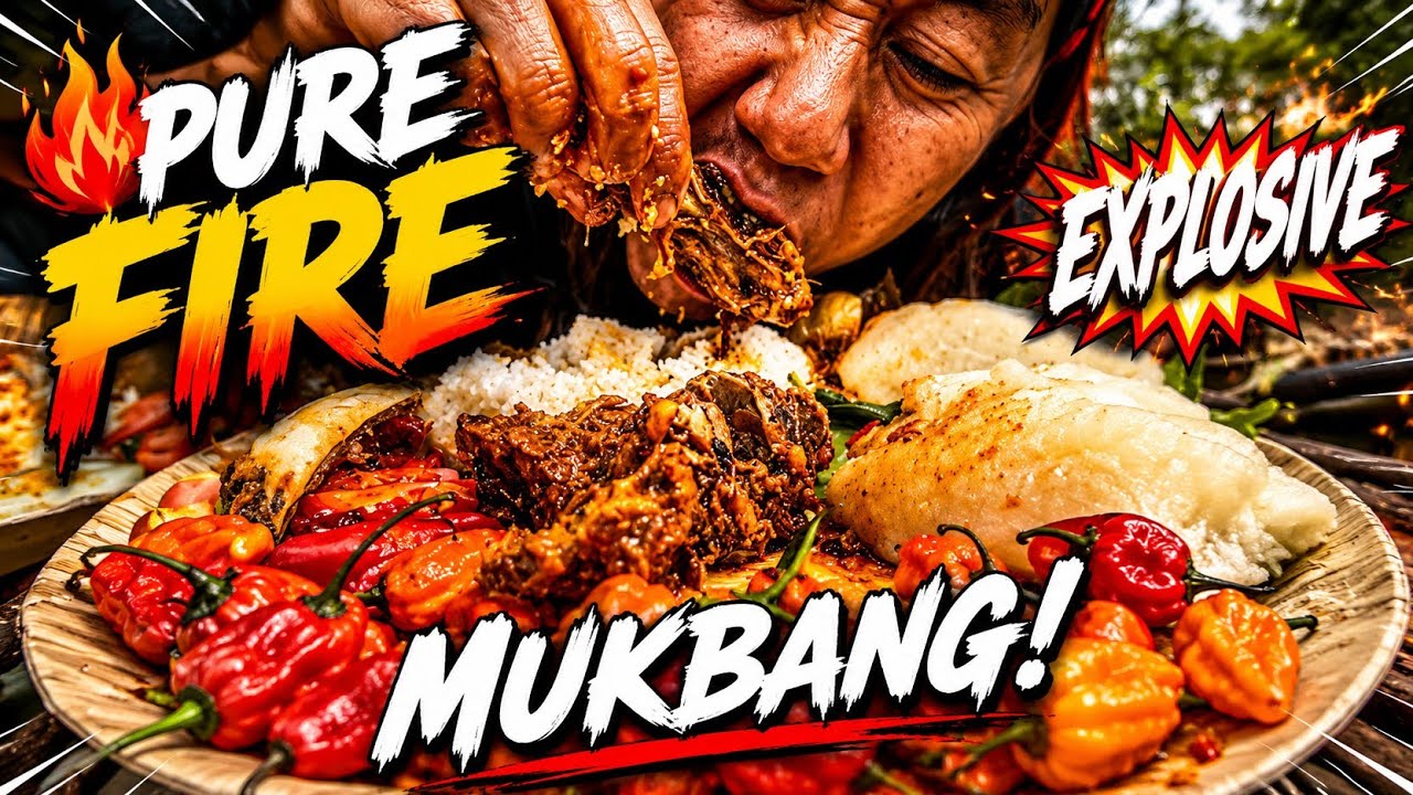 14 King Chillies  || Insane Explosive Mukbang.