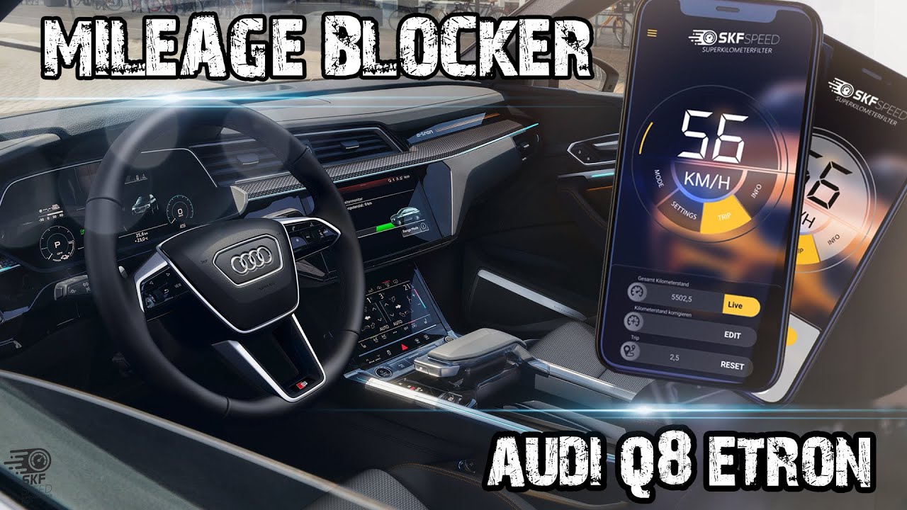 HOW TO STOP Mileage on a  AUDI Q8 Etron 2022 | Mileage Blocker