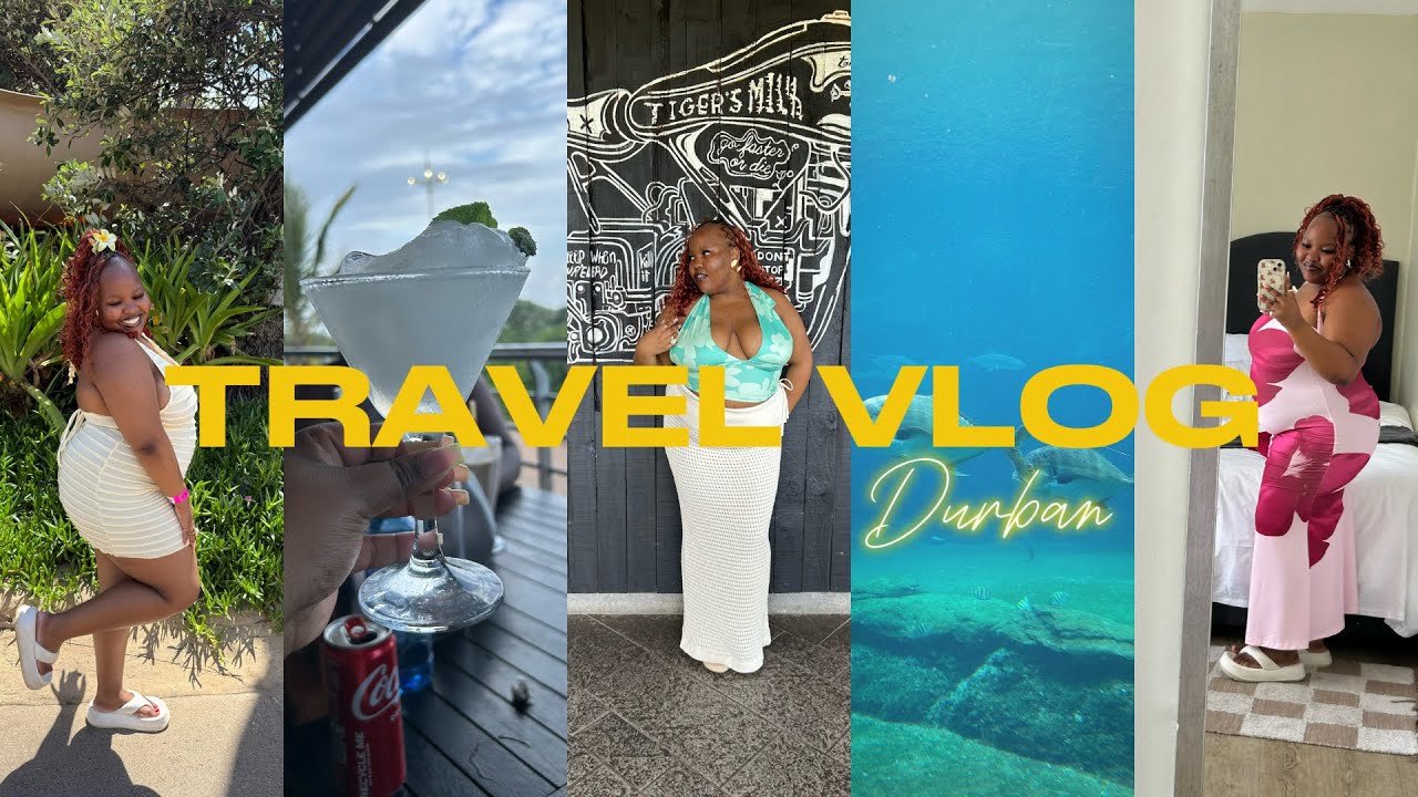 DURBAN VLOG | uShaka Marine World,the beach,my mom’s birthday and many more #vlog #travel 