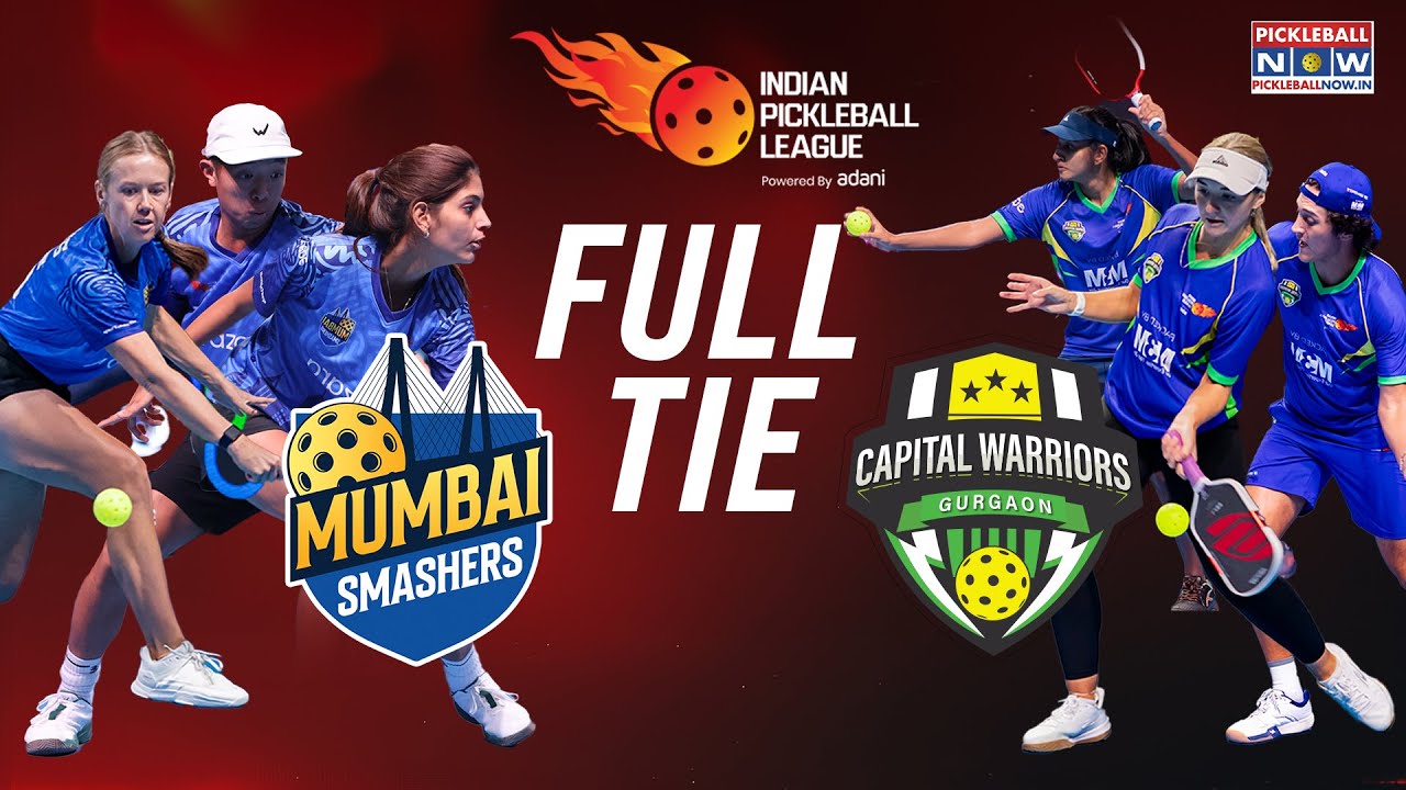 Mumbai Smashers vs Capital Warriors Gurgaon | Full Tie | Mumbai Wins 4-2 | IPBL 2025
