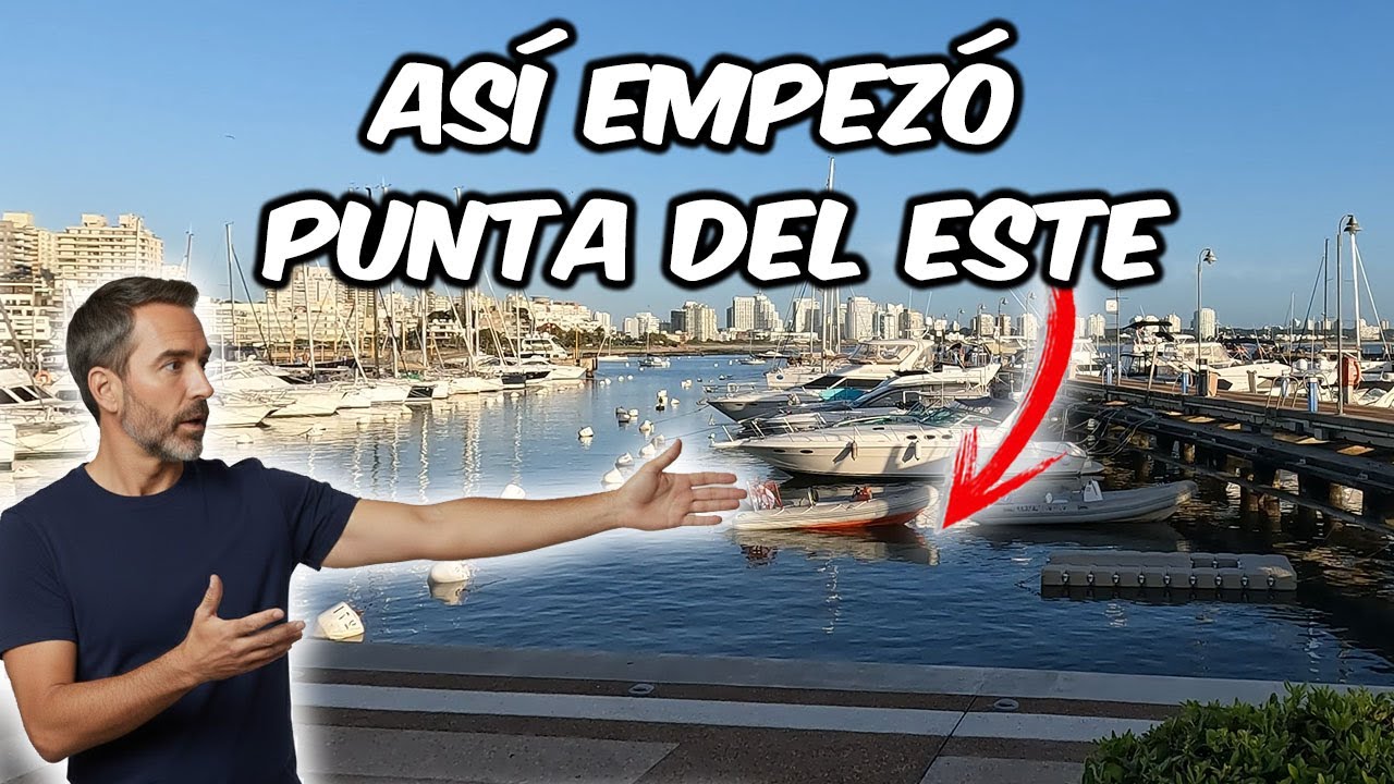 🇺🇾 PUERTO de día y de noche | El secreto de PUNTA DEL ESTE