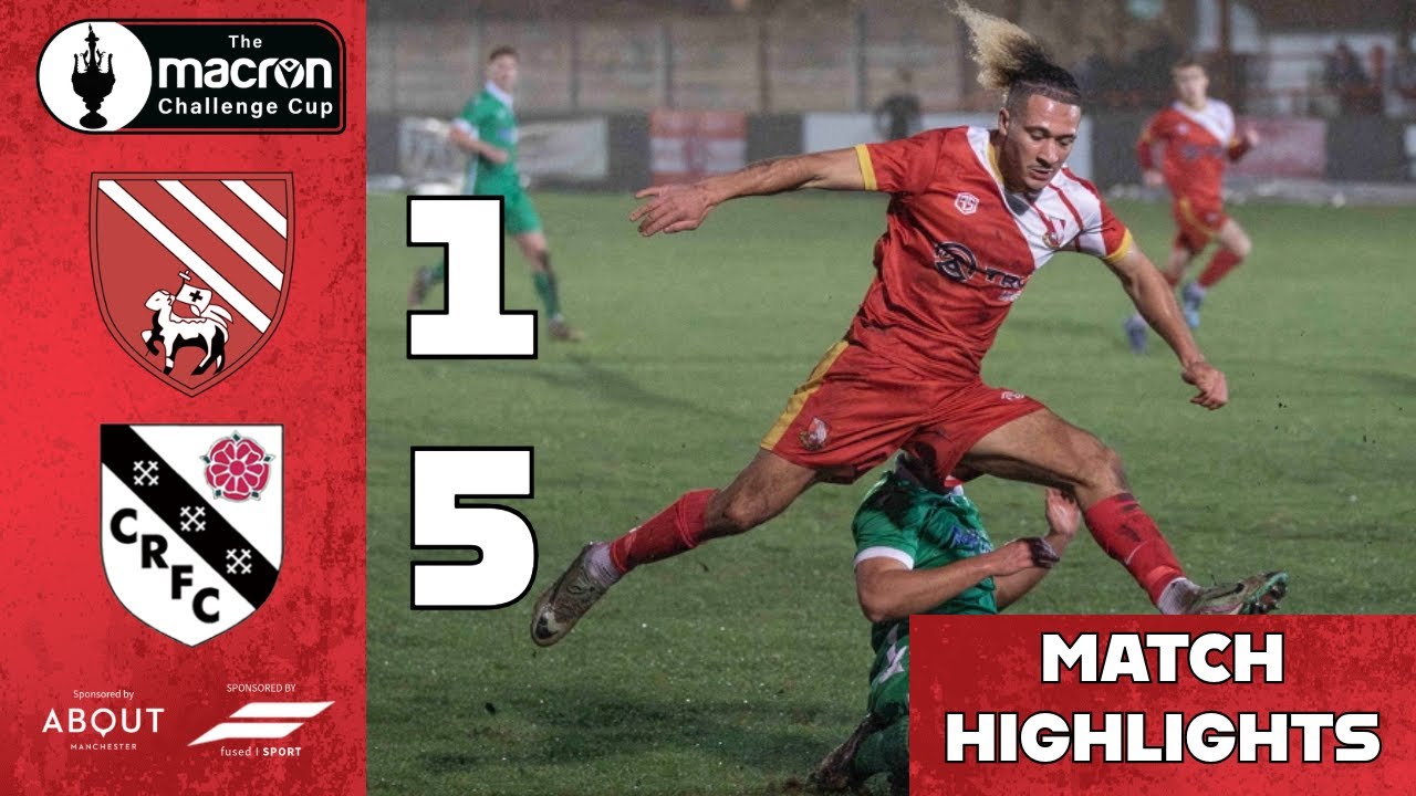 Match Highlights - Droylsden FC Vs Charnock Richard | The Macron Cup 3rd Round | 14/12/2024