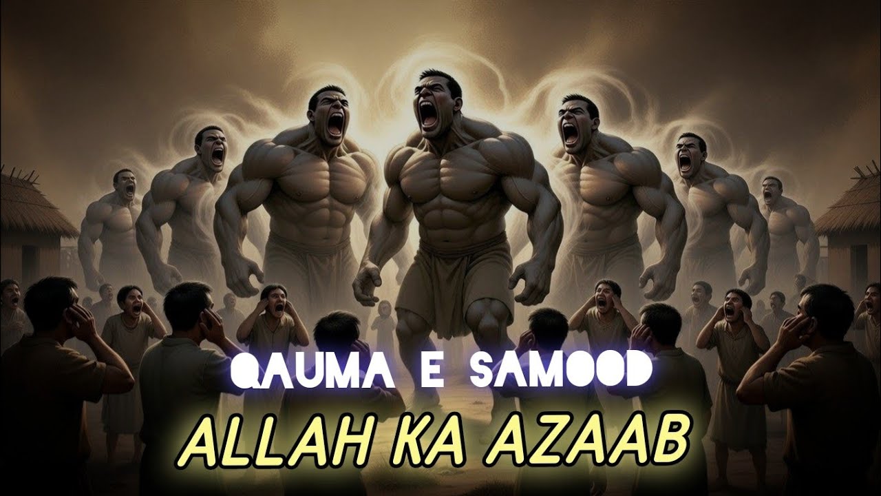 QAUMA E SAMOOD PER ALLAH KA AZAAB| ISLAMIC MORAL STORY 