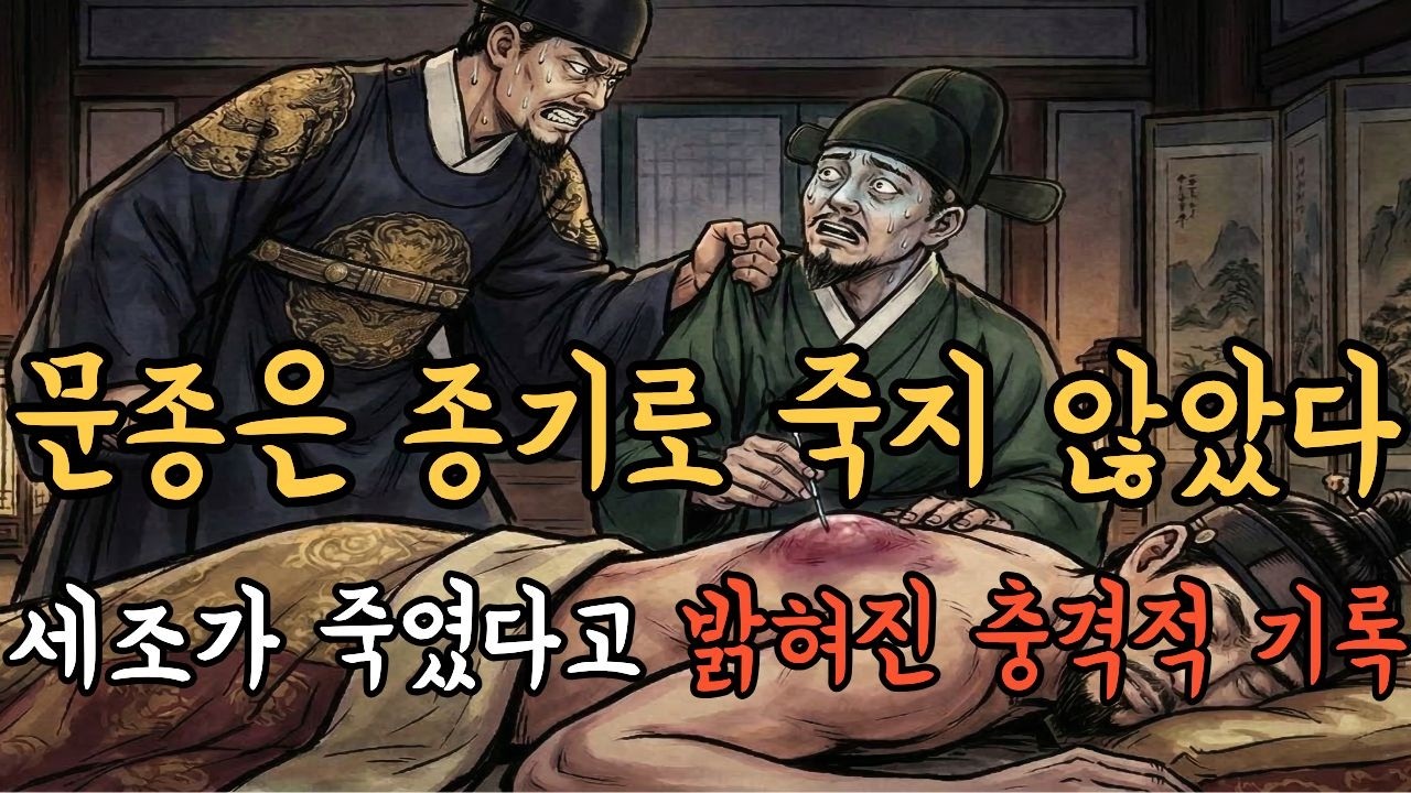 [한국사 역사] 왕과 사는 남자,단종의 예견된 죽음,문종은 종기로 죽지 않았다,세조가 문종을 죽였다고 밝혀진 충격적 기록,조선왕조실록,