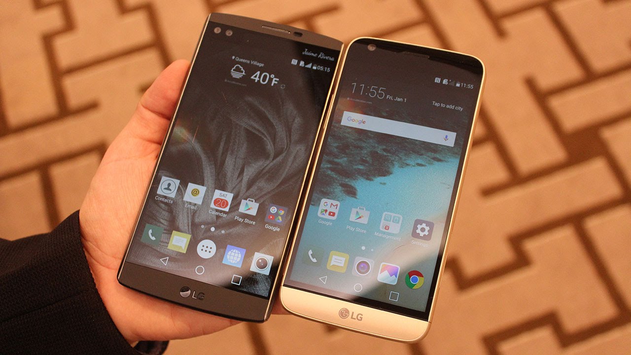 LG G5 vs LG V10: Similar yet very different | Pocketnow