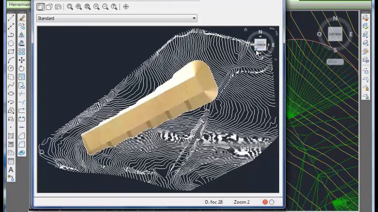 Modelizado de explanaciones en AutoCAD CIVIL 3D