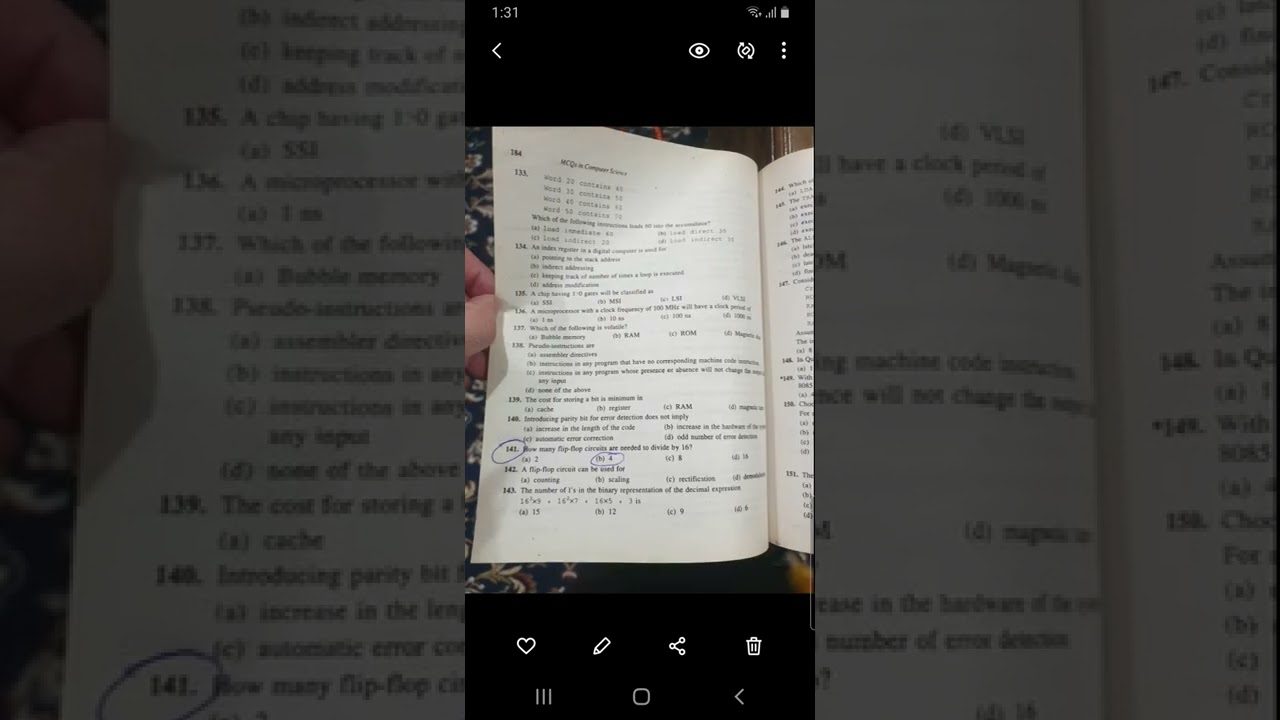 KPPSC COMPUTER SCIENCE Test MCQs