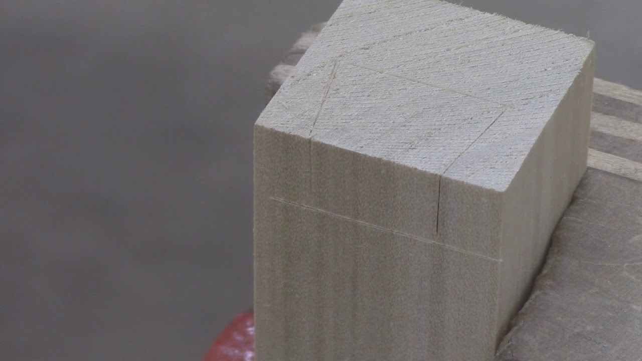 Shouldered Dovetail for the Table Leg