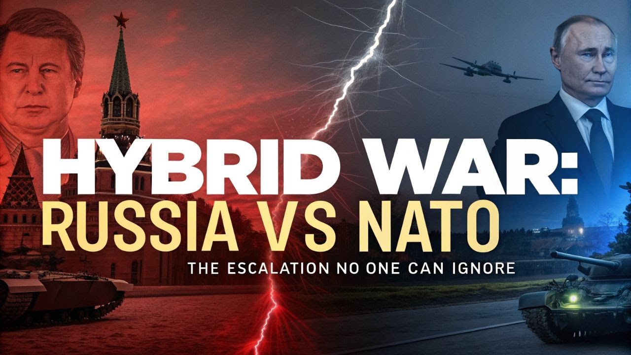 HYBRID WAR: ESCALATING TENSIONS BETWEEN RUSSIA AND NATO EXPLAINED | GLOBAL SECURITY CRISIS 2025