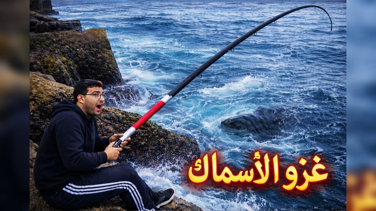 كابيلا تغزو مدينة  دار بيضاء - اصطياد سمكة كابيلا ( الاسقمري ) - معربطة  !!  ( اعادة نشر )