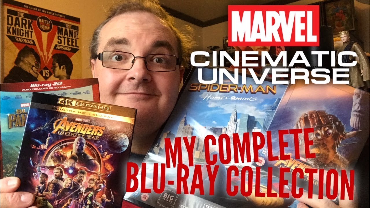 My Complete MARVEL CINEMATIC UNIVERSE Blu-ray Collection