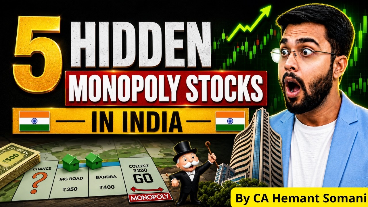 Top 5 Hidden Monopoly Stocks in India (2026) | Best Stocks