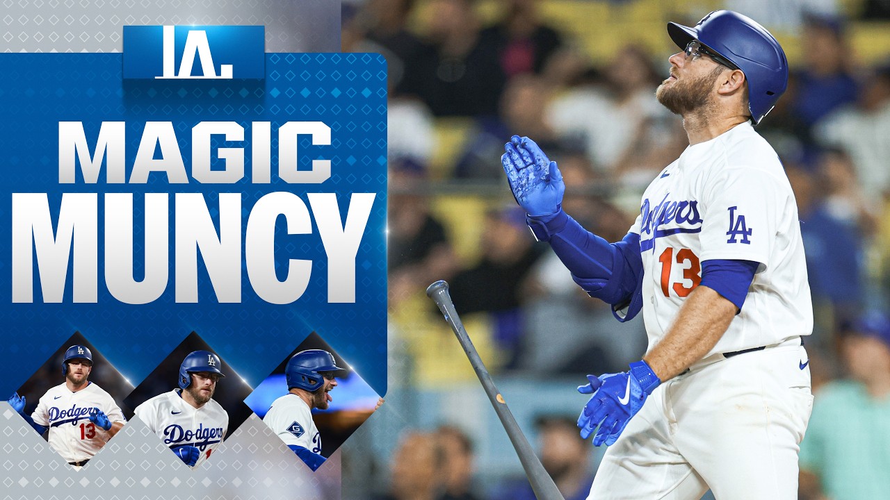 MUNCY MANIA! 🫨 TRZECI HOME RUN Maxa Muncy'ego w meczu to WALK-OFF dla Los Angeles Dodgers! 🤯