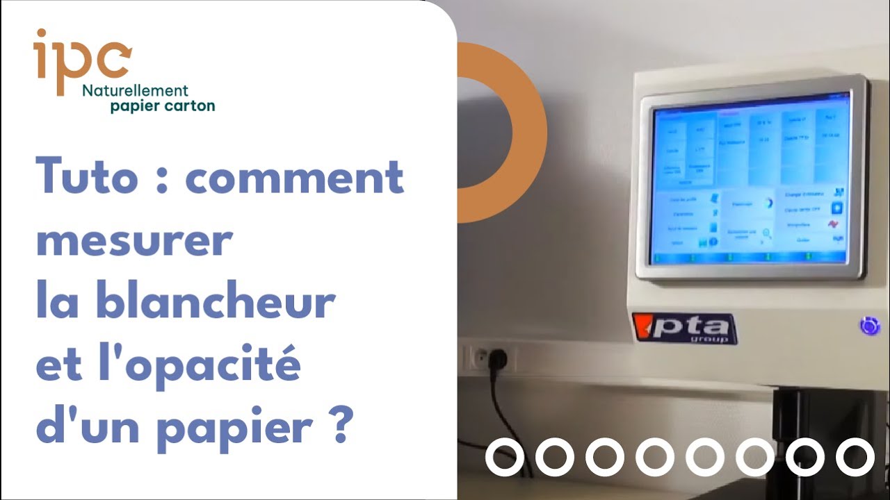 MESURER la BLANCHEUR et l'OPACITÉ d’un PAPIER ✨ (Tutoriel)