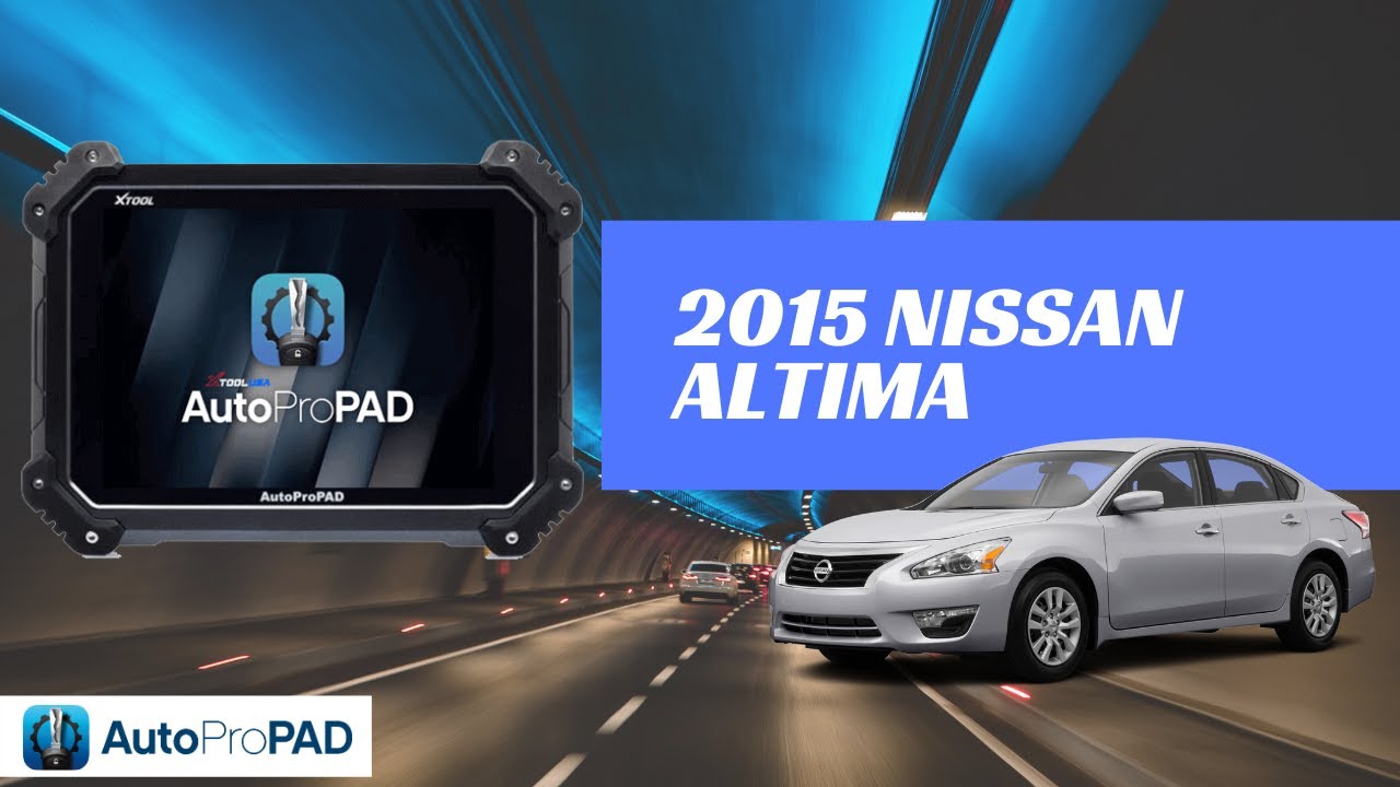 Programming a smart key to a 2015 Nissan Altima | AutoProPAD