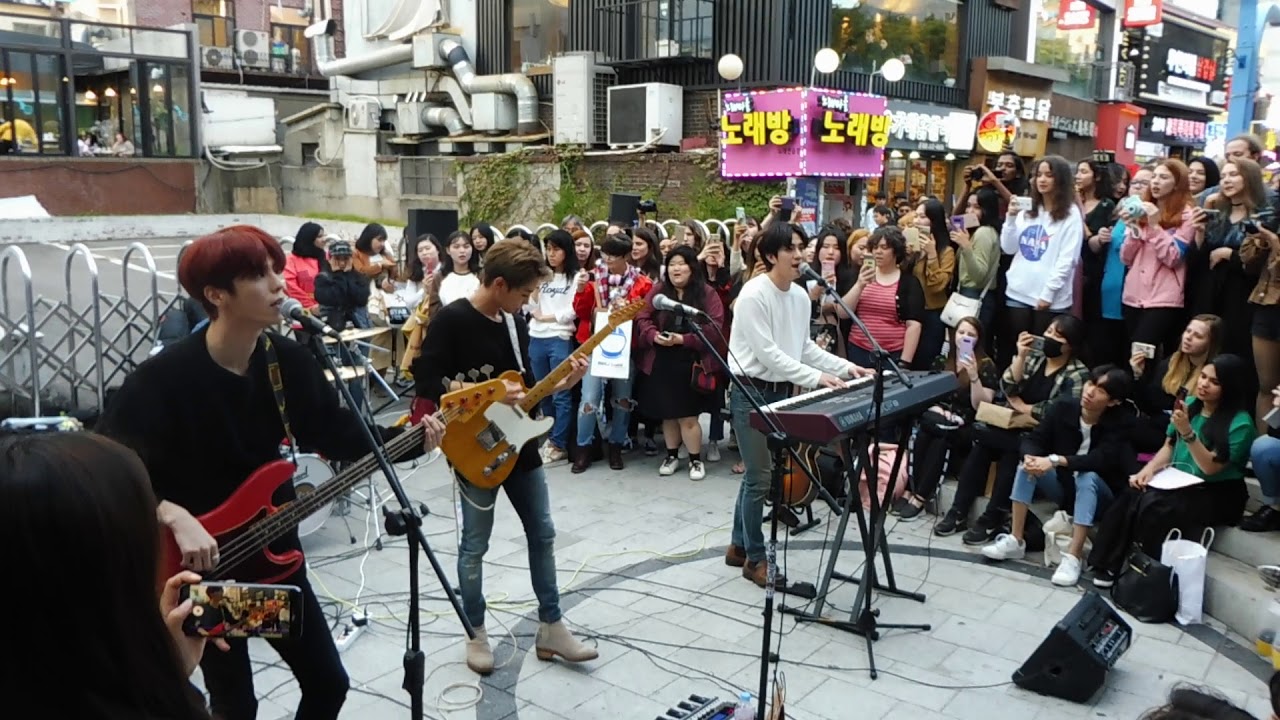 [180928] The Rose busking in Hongdae - Sorry