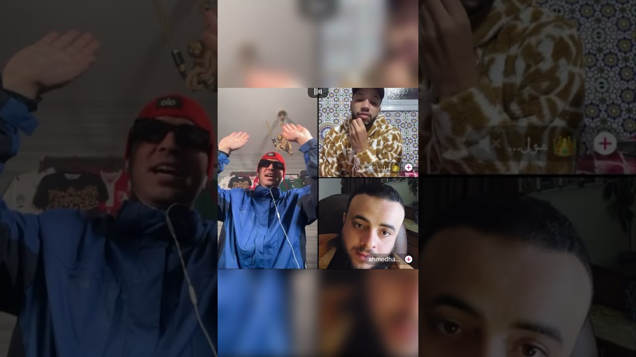 اللحية مبغاش يطلع مع بنت في لايف إلياس المالكي- Ilyass elmaliki 