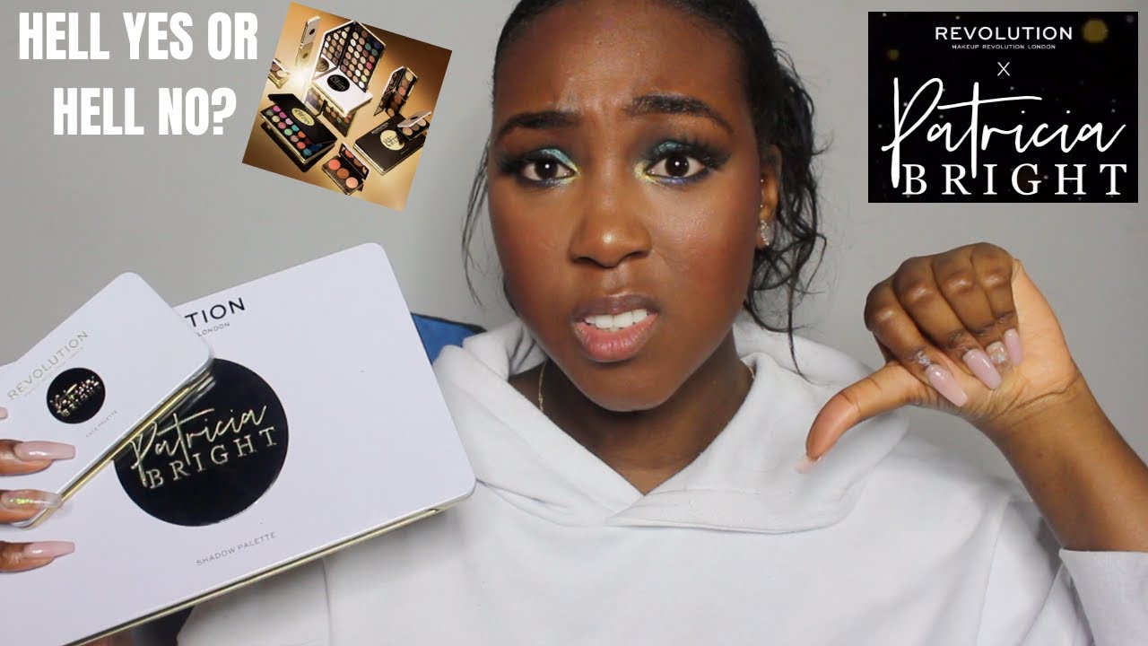 PATRICIA BRIGHT x MAKEUP REVOLUTION REVIEW + FIRST IMPRESSIONS