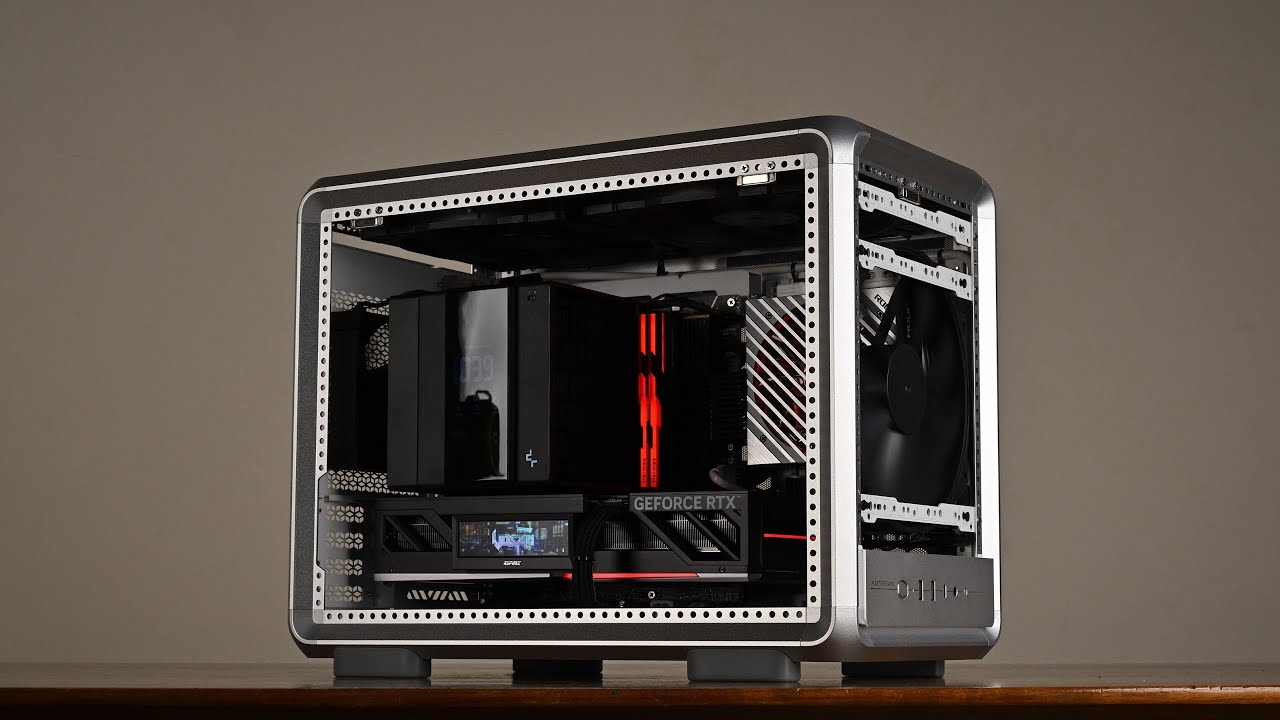 Is This The Best Silver Mesh Case? 🤔 Cooler Master MF400 Mesh Build (Ryzen 9800X3D)