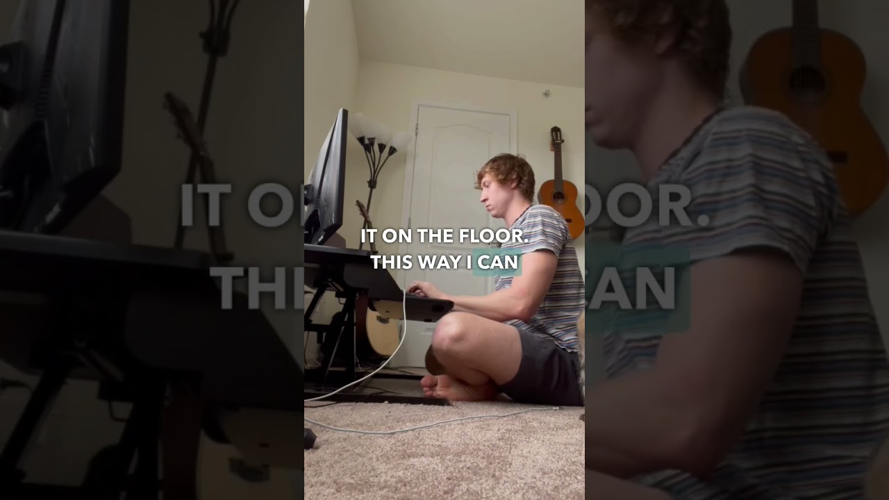 Life Hack: Use a Standing Desk On the Floor for Maximum Movement