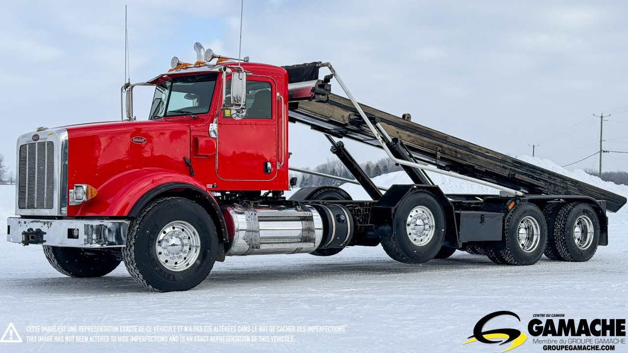 C-37065 2018 PETERBILT 367 PORTE CONTENEUR ROLL OFF