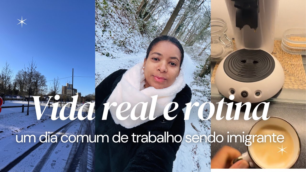 Frio e Neve e a volta ao trabalho depois de 2 semanas de férias | #VLOG 