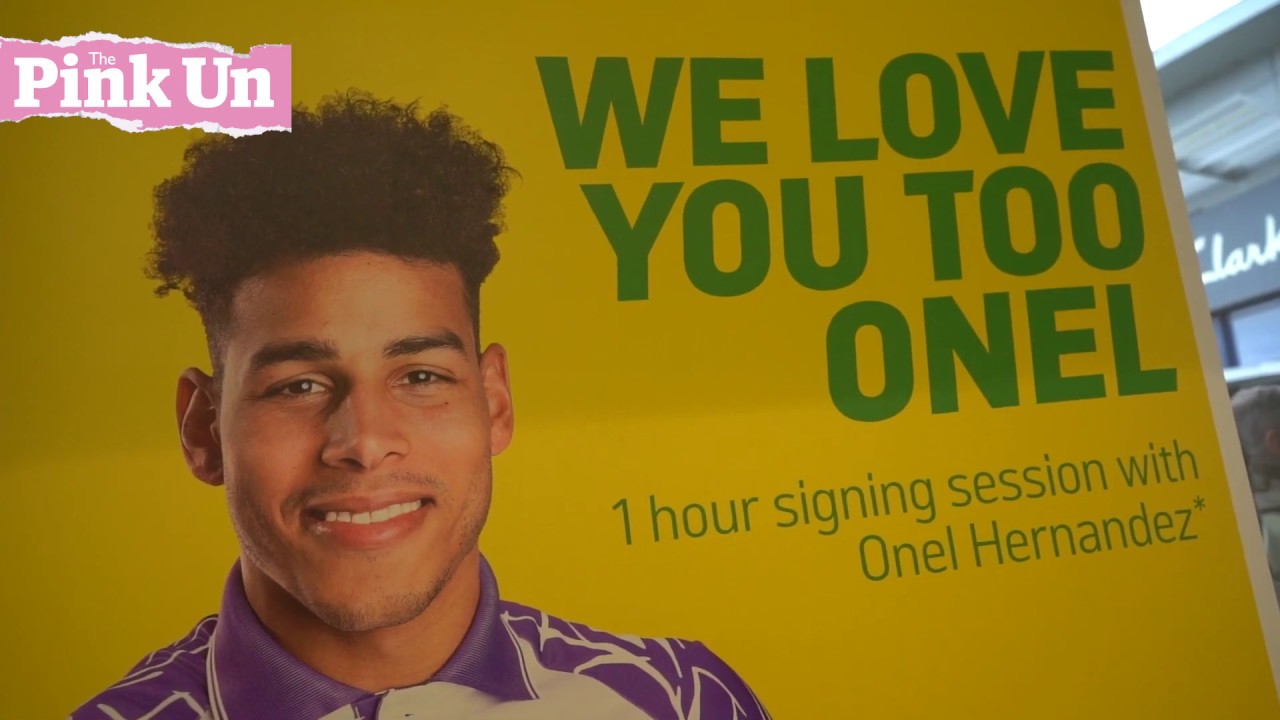 🎥 Onel Hernandez loves Argos | Norwich City fans meet their hero