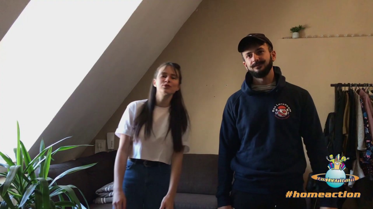 Party-Tanzspiel mit Joanna und Ümit  - #lernteamhomeaction