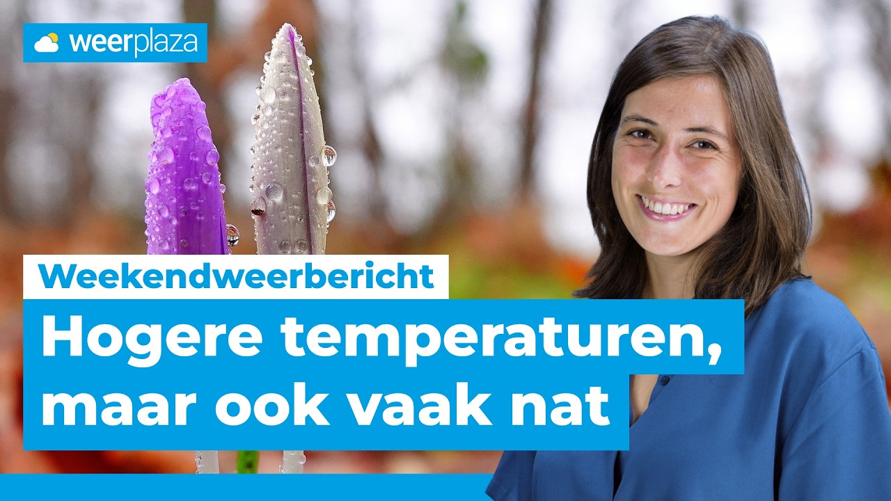 Veel hogere temperaturen, maar ook nat | Weerbericht