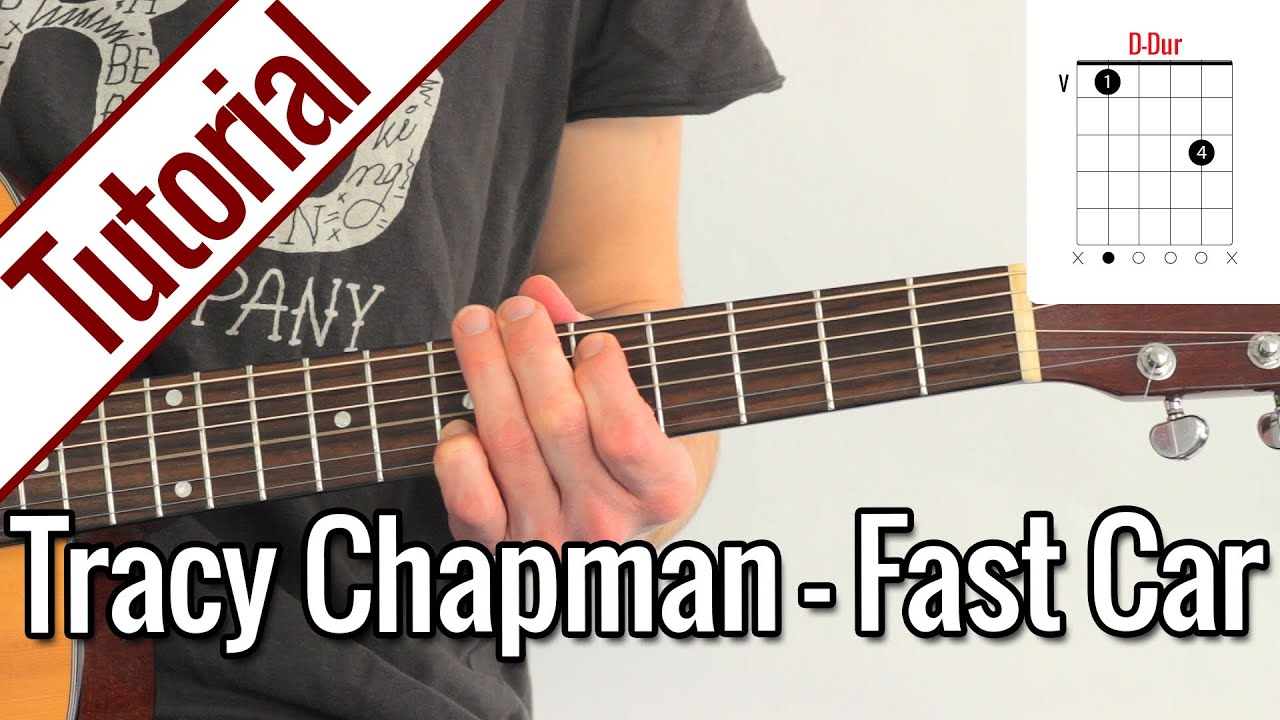 Tracy Chapman - Fast Car | Gitarren Tutorial Deutsch