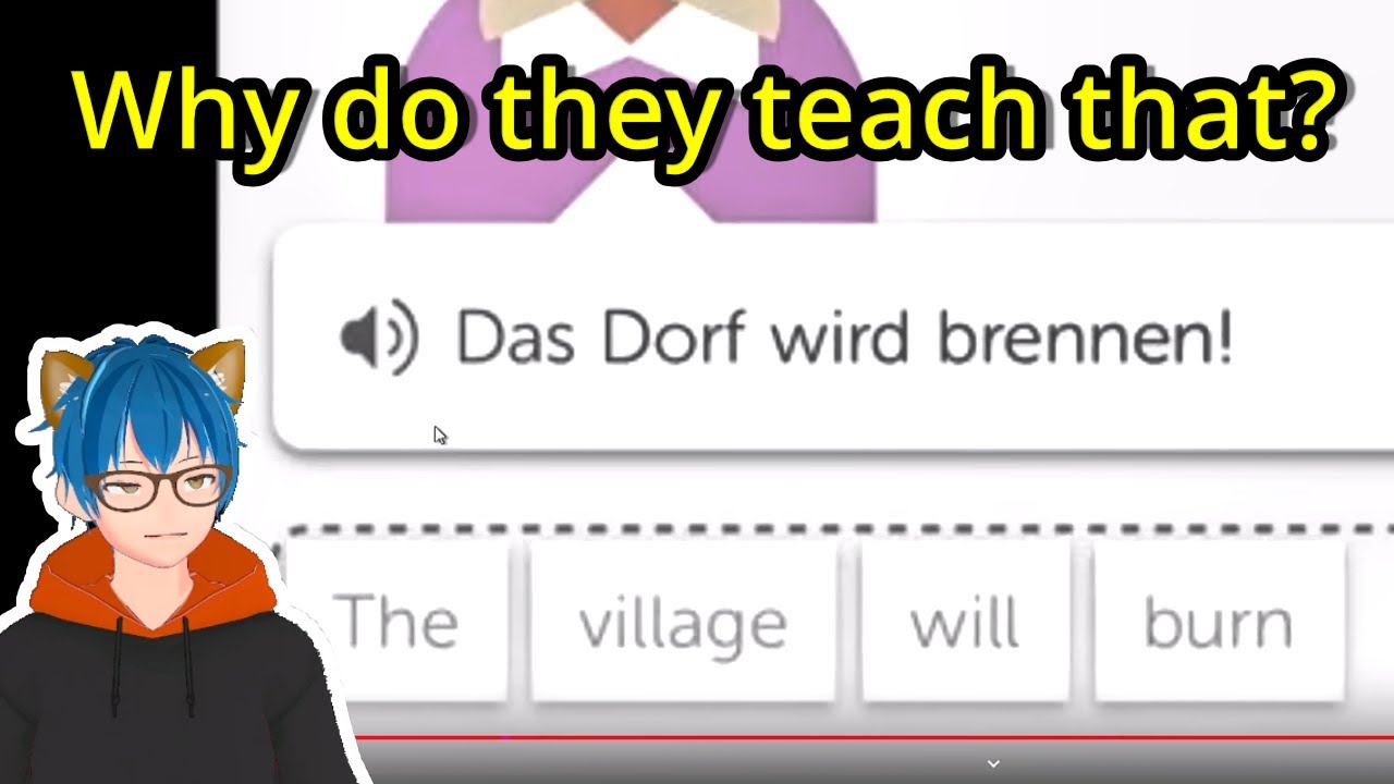 Duolingo sentences are madness | Matt Rose React