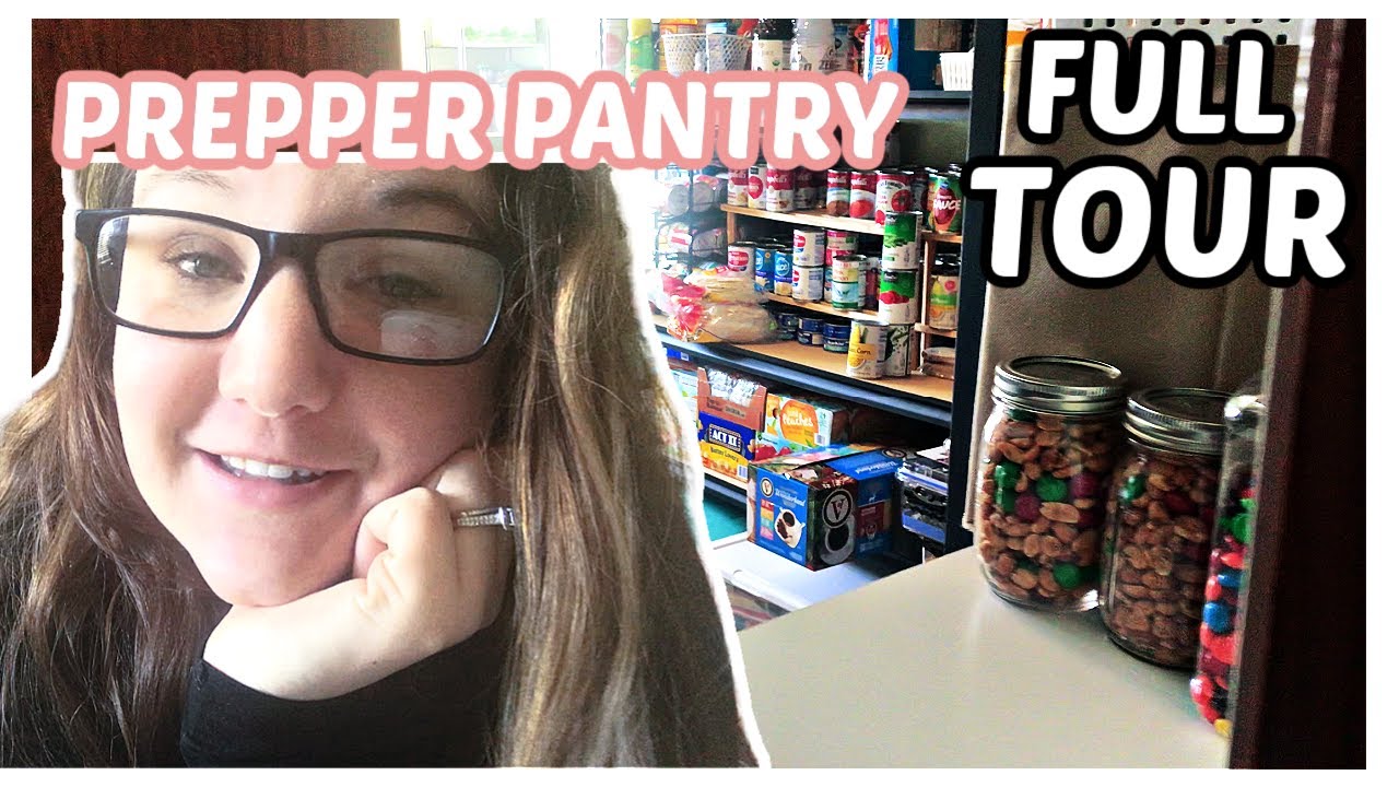 FULL Prepper Pantry TOUR 2022 // beginner prepping // emergency food storage//stockpile organization