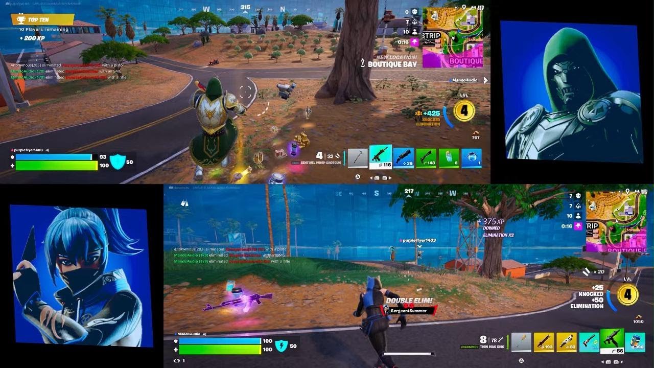 Fortnite Blitz Duos Multiple Games • Victory Royale