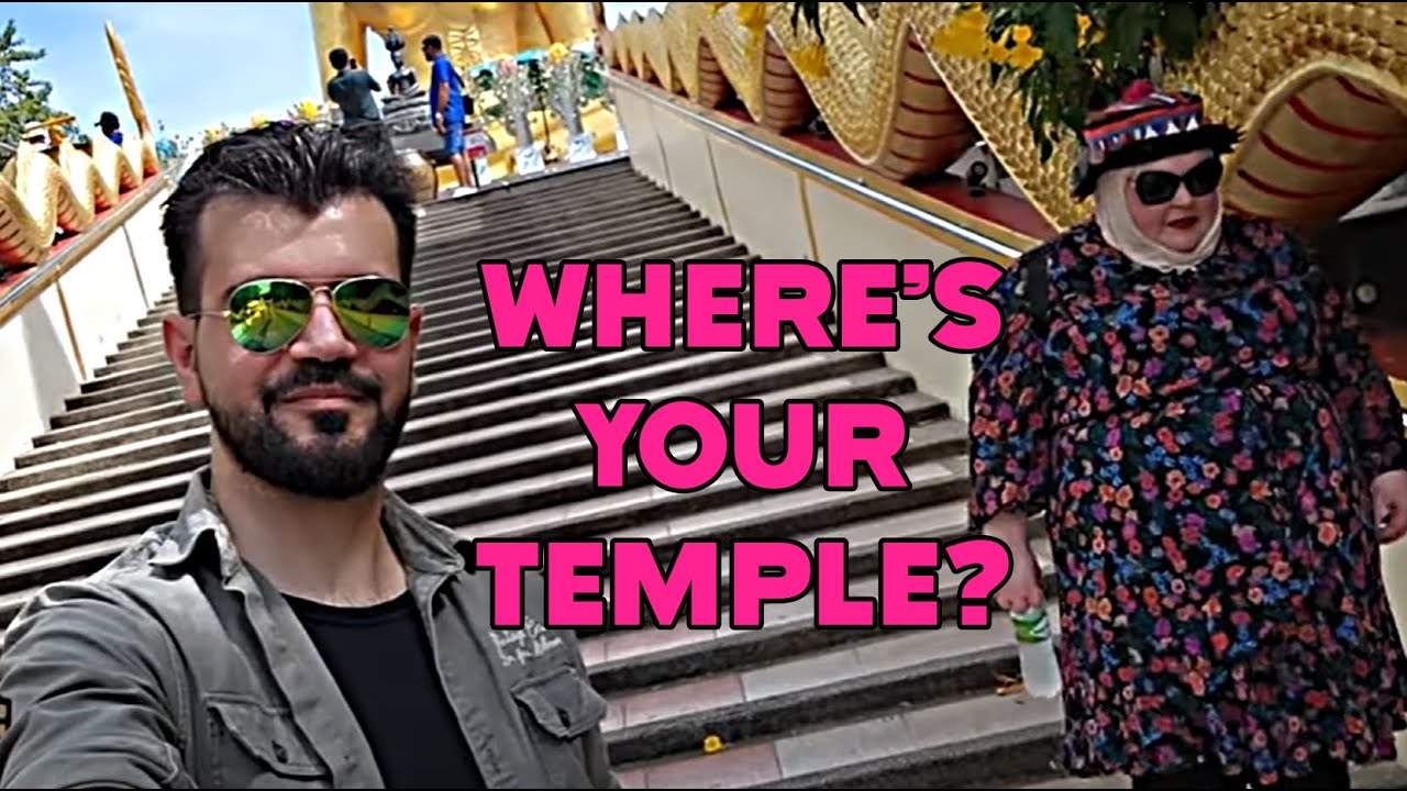 foodie beauty's BIG BUDDHA TEMPLE reaction