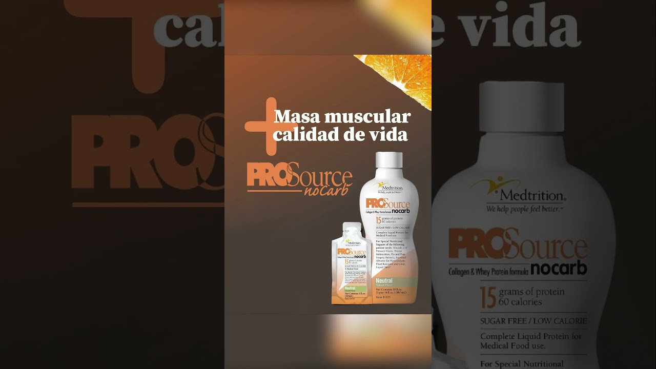 Prosource no carb:  15g de prote&iacute;na hidrolizada l&iacute;quida.