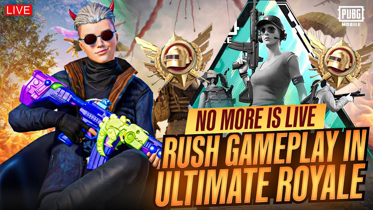 ULTIMATE ROYAL AND TOURNAMENT MATCHES PUBG LIVE | NOMORE1V4 IS LIVE