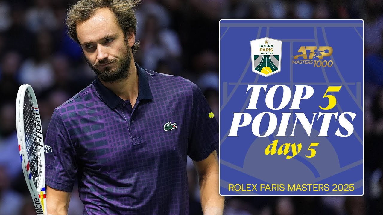 5 лучших моментов дня 5 | Rolex Paris Masters 2025
