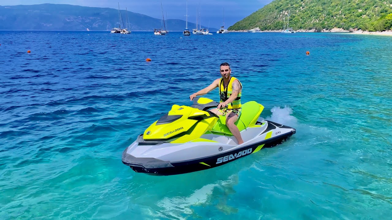 Jet ski Sea-Doo GTI 130 | Antisamos beach | KEFALONIA