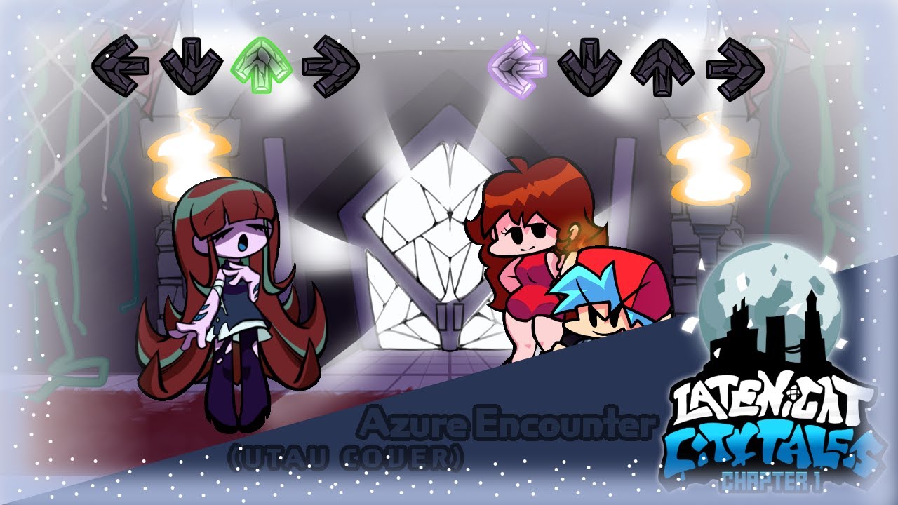 Friday Night Funkin' Late Night City Tales - Azure Encounter // UTAU COVER